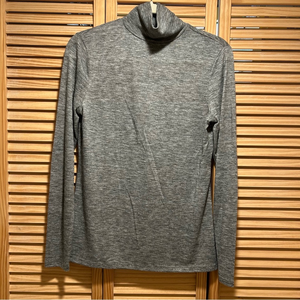 Gray Turtleneck